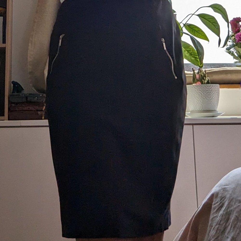 black new york and company pencil skirt 4